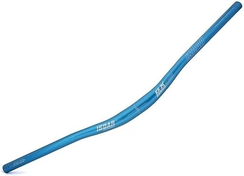 Mountainbike-Lenker : MTB-Fahrradlenker, 780 Mm, Superlanger, Schwalbenförmiger Lenker, Rennrad-Lenker, Leichter Lenker Aus Aluminiumlegierung (Color : Blue, Size : 780mm)