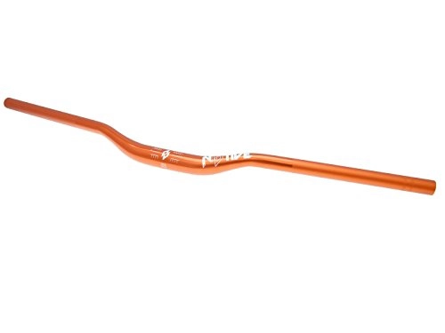 Mountainbike-Lenker : n8tive Lenker AL6061 31.8x760 R:25mm UP:5° BS:9° (orange)