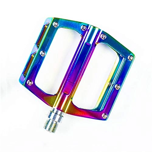 Mountainbike-Pedales : CHENGTAO Ultraleichter Pedal CNC Aluminium / Alu-Karosserie for Mountain Road Fahrrad-Pedal Sealed Bike Pedale (Color : 92x92mm)