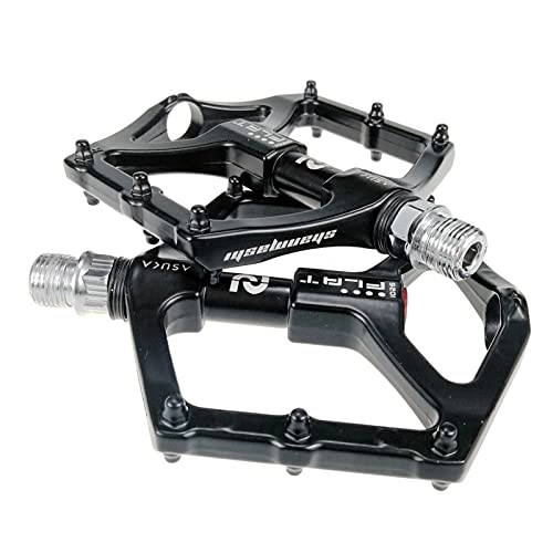 Mountainbike-Pedales : GLYIG Mountainbike Pedale CNC-gefräst Radfahren Sealed 3 Bearing Pedals rutschfest, Sealed Bearing Bike Flat Pedal, MTB Pedal für Rennräder