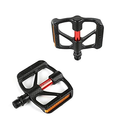 Mountainbike-Pedales : HLLXKA Mountain Bike Bicycle Pedal MTB Road Bike Ultralight Pedals Aluminum Alloy Axle Cycling Seald Bearing Pedal