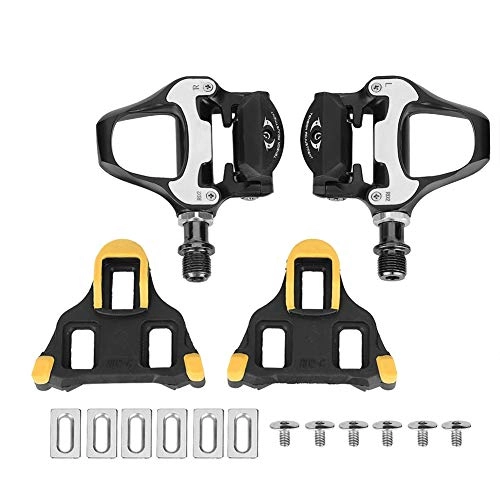 Mountainbike-Pedales : Paar selbstsichernde Fahrradpedal Anti-Rutsch-Fahrradpedal Adapter Aluminiumlegierung Rennrad Pedal Set