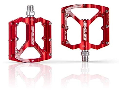 Mountainbike-Pedales : YDL Bike Pedal Mountain Bicycle Ultraleicht Ultraachse Versiegelte Lagerpedale Bike Pedale (Color : Red)