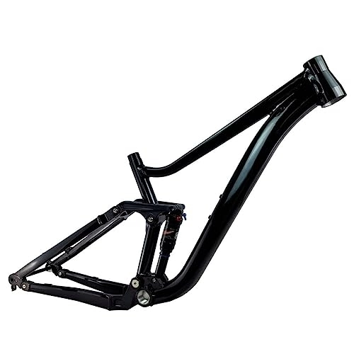 Mountainbike-Rahmen : HIMALO Downhill MTB-Rahmen 27.5er / 29er Federung Mountainbike Rahmen 16'' / 18'' DH / XC / AM Boost Steckachse Rahmen 148mm, Für 3.0'' Reifen (Size : 29 * 18'')