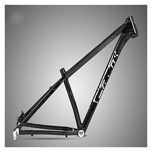 Mountainbike-Rahmen : KENOVO Rahmen 2.0 MTB Stoßdämpfer 27, 5 / 29 Zoll Scheibenbremse Aluminiumlegierung Fahrradrahmen Mountainbike Rahmen (Color : Black, Size : 29x.15)
