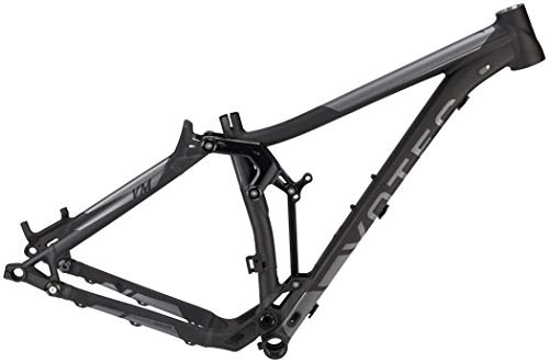 Mountainbike-Rahmen : VOTEC VM All Mountain Fully Rahmenkit 27.5 ano. Black matt / Dark Grey Glossy Rahmengre 38cm 2017 Fahrradrahmen