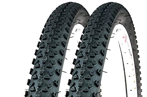 Mountainbike-Reifen : 2 Stück 29 Zoll Fahrrad Reifen 54-622 MTB Mountain Bike 29x2.10 Tire Mantel schwarz