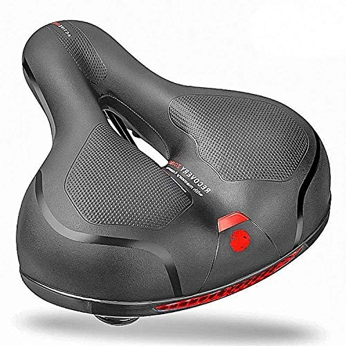 Mountainbike-Sitzes : JHBFZXX Wird für Fahrradsättel, Fahrradsättel, Mountainbike-Gel-Fahrräder und breite Sättel verwendet Elastisch verdickter Silikonsitz reflektierend