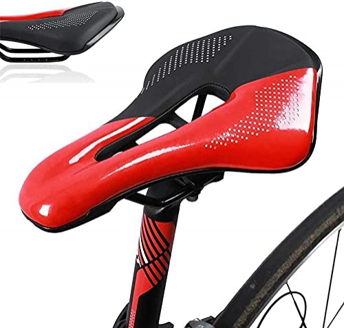 Mountainbike-Sitzes : Komfortabler Fahrradsitz Professionelles Mountainbike-Sitzkissen Aerodynamisches Aussehen Leicht verzogener Heckflügel Bessere Unterstützung für die Wirbelsäule