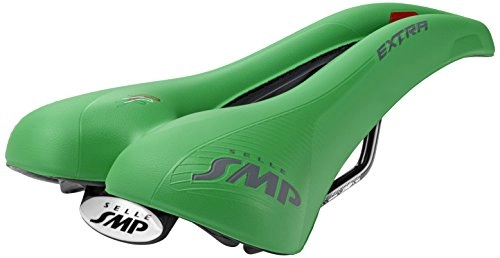 Mountainbike-Sitzes : SMP Sattel Unisex, extra Italienisch, grün, mittel