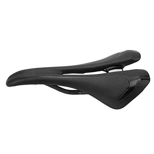 Mountainbike-Sitzes : XINL Carbon Fiber Fahrradsattel, Durable Super Light Ausgezeichneter Black Hollow Carbon Fiber Sattel für Mountainbikes für Rennräder