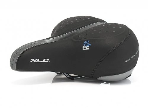 Mountainbike-Sitzes : XLC City-Sattel Globetrotter SA-G02 schwarz, Damen, 245x225mm, ca. 690g