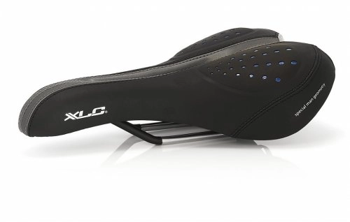 Mountainbike-Sitzes : XLC Trekking-Sattel Globetrotter SA-G01, Herren, 278x168mm, ca. 420g, schwarz (1 Stück)