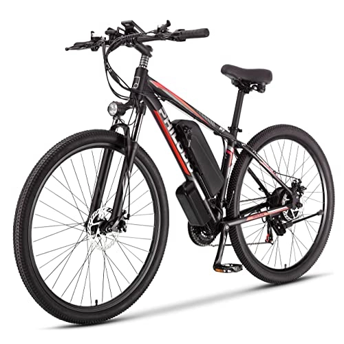 Elektrische Mountainbike : 26 Zoll E-Bike Mountainbike P7, Elektrofahrrad E Bike mit 48V 13Ah(624Wh) Li-Ionen-Akku und 72N.m | Hydraulische Bremse | Ausdauer 85 km, 21-Gang-Getriebe, LCD Display(USB Aufladen)