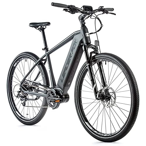 Elektrische Mountainbike : 28 Zoll Leader Fox Exeter Gent Cross E-Bike 2021-2 Pedelec 540 Wh 9 Gang RH 48