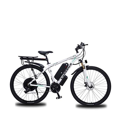 Elektrische Mountainbike : AISHFP Adult Electric Mountain Bike, 48V-Lithium-Batterie, mit Multifunktions-LCD-Display Fahrrad, hochfeste Aluminium-Legierung Rahmen E-Bikes, 29-Zoll-Rädern, B