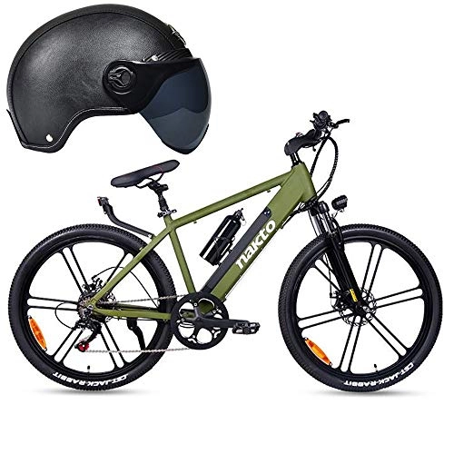 Elektrische Mountainbike : COKECO Elektrofahrrad Citybike E-Bike Pedelec, 350W E-Bike Adult Power-unterstützte Stoßdämpfung Mountain Cross-Country 48V10A Lithium-Batterie Für 26-Zoll-Batterie Bike