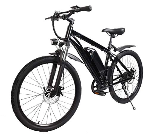 Elektrische Mountainbike : E-Bike Elektrofahrrad “EX10“ Pedelec 29 Zoll E-Fahrrad, Lithium-Ionen Akku, 36V / 250 Watt Heckmotor