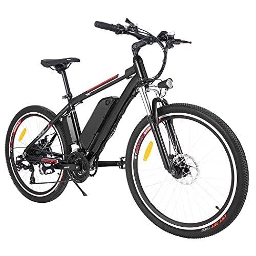 Elektrische Mountainbike : Elektrofahrrad Ebike Mountainbike, 26" 250W Elektrisches Fahrrad mit Herausnehmbarer 36V 8Ah / 12.5Ah Lithium-Batterie und Shimano 21-Gang