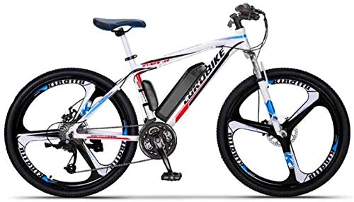 Elektrische Mountainbike : Elektrofahrrad, Erwachsene 26 Zoll Electric Mountain Bike, 36V-Lithium-Batterie, Aluminium Rahmen Offroad Elektro-Fahrrad, 27 Geschwindigkeit, Fahrrad (Color : B, Size : 60KM)
