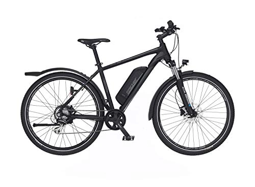 Elektrische Mountainbike : FISCHER E-Bike ATB Terra 2.0, Elektrofahrrad, graphitschwarz matt, 27, 5 Zoll, RH 48 cm, Hinterradmotor 45 Nm, 48 V Akku
