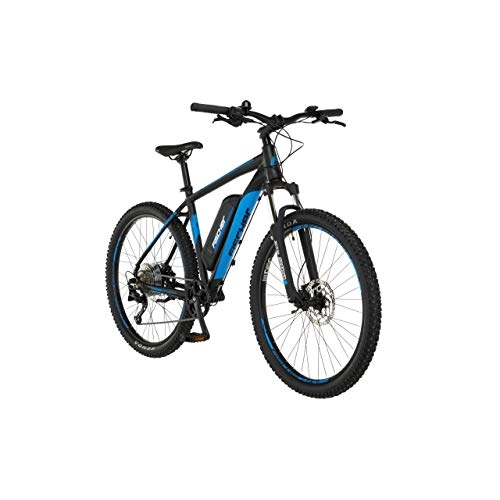 Elektrische Mountainbike : FISCHER E-Mountainbike MONTIS 2.0, E-Bike MTB, schwarz matt, 27, 5 Zoll, RH 48 cm, Hinterradmotor 45 Nm, 48 V / 557 Wh Akku