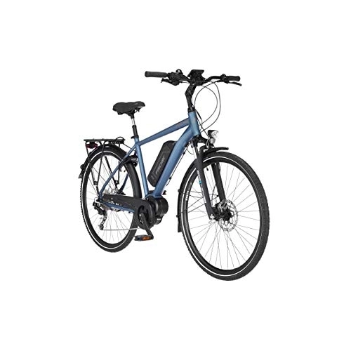 Elektrische Mountainbike : FISCHER Herren - Trekking E-Bike ETH 1820.1, Elektrofahrrad, saphirblau matt, 28 Zoll, RH 50 cm, Mittelmotor 50 Nm, 48 V Akku