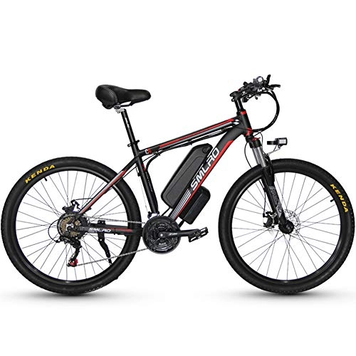 Elektrische Mountainbike : HAOYF E-Bike Für Erwachsene 26" Mountain Elektrisches Fahrrad Ebike 48V 10 / 15AH Abnehmbare Lithium-Batterie 350W Leistungsstarke Motor, 27 Geschwindigkeit Und 3 Arbeitsmodi, 15AH