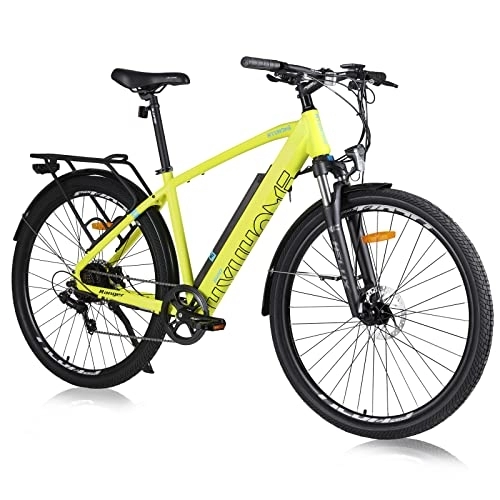 Elektrische Mountainbike : Hyuhome E Bike Herren 28 Zoll Elektrofahrrad Erwachsene Herren Damen E-Mountainbike mit 36V 12.5Ah Lithiumbatterie und Shimano 7 Gang Getriebe