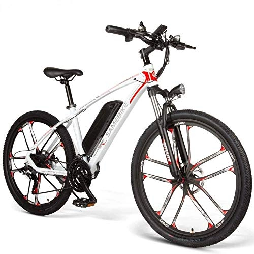 Elektrische Mountainbike : LO26 Elektrofahrräder Elektrisches Faltrad Fettreifen 3 Modi Shimano 21 Geschwindigkeit mit 48V 350W 10, 4Ah Lithium-Ionen-Batterie City Mountain Bicycle Geeignet für Männer Frauen Erwachsene