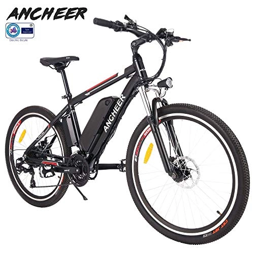 Elektrische Mountainbike : LP-LLL Elektrofahrrder - Ebike Mountainbike, 36V 8Ah / 10Ah / 12.5Ah Lithium Batterie mit 26" / 27.5" Elektrisches Fahrrad