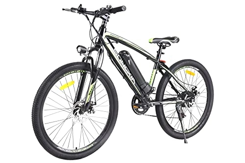 Elektrische Mountainbike : Merecare E-Bike Electric Bike 26 Inch Mountain Bike for Men and Women, 250W Mountainbike with Removable 7.5 Ah Battery, 1200rpm, High Speed with 21 Gears