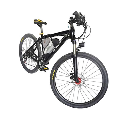 Elektrische Mountainbike : PXQ Elektrisches Mountainbike 26 Zoll 7 Geschwindigkeiten E-Fahrrad 36V 250W Citybike Pendler-Fahrrad mit Doppelscheibenbremsen und Aufhebung-Stoßdämpfer-Gabel