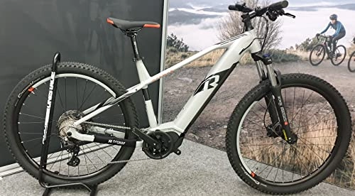 Elektrische Mountainbike : R Raymon HardRay E 6.0 630Wh Yamaha Elektro Mountain Bike 2022 (27.5" M / 45cm, Grey / Black / B. Red)