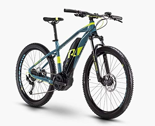 Elektrische Mountainbike : RAYMON Hardray E-Nine 4.0 29'' Pedelec E-Bike MTB Petrol blau / grün 2020: Größe: 55 cm