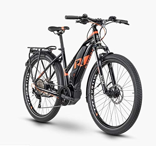 Elektrische Mountainbike : RAYMON Tourray E 6.0 Damen Pedelec E-Bike Trekking Fahrrad schwarz / rot 2020: Größe: 48 cm