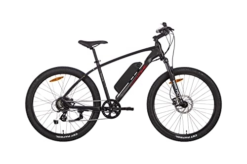 Elektrische Mountainbike : SAXXX Everest 2.0 47 7GKette 10, 4 Ah schwarz matt