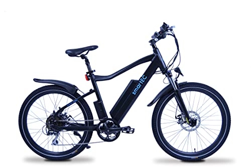 Elektrische Mountainbike : smartEC Fion-MTB Mountainbike E-Bike 26 Zoll Samsung Li-Ion-Akku 48V / 250W Nabenmotor Rahmen-Akku Fahrunterstützung 25 km / h Anfahrhilfe 7 Gänge Reichweite 120 km