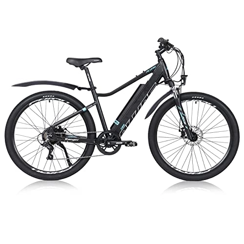Elektrische Mountainbike : TAOCI 27.5 Zoll Elektrofahrrad City Pendel Fahrrad für Herren Erwachsene mit 36V Abnehmbarer Lithium-Akku E-Bike Shimano 7-Gang Mountainbikes für Reisen Workout
