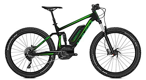 Elektrische Mountainbike : Univega Unisex – Erwachsene Renegade B 2.0 Plus E-MTB, Schwarz matt, 41