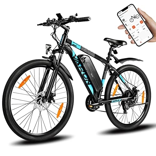 Elektrische Mountainbike : VARUN E-Bike 24" / 26" / 27.5" E-Mountainbike Damen Herren mit Abnehmbarer 36V 8Ah / 36V 10, 4Ah / 48V 12, 5Ah Akku 250W Motorund Shimano 21-Gang Elektrofahrrad Ausdauer 55-100km