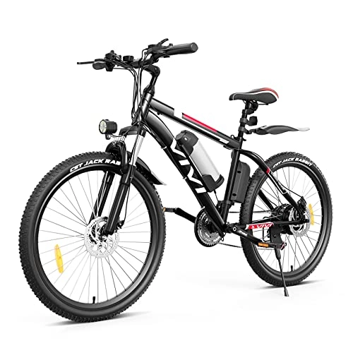 Elektrische Mountainbike : Vivi E-Bike Elektrofahrrad Mountainbike, 26 Zoll Elektrisches Fahrrad 250W Ebike mit Abnehmbarer 36V 8Ah Lithium-Batterie, Shimano 21-Gang
