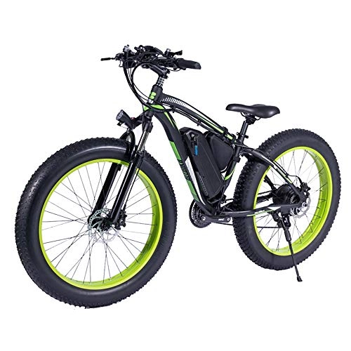 Elektrische Mountainbike : XXZ Elektrofahrräder für Erwachsene, Ebikes Fahrräder All Terrain, 26" 36V 350W Abnehmbare Lithium-Ionen-Batterie Mountain Ebike, für Herren, Schwarz