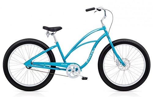 Fat Tire Mountainbike : Electra Lux Fat Bike 1 Damen Fahrrad 26" Blau Ladies Single Speed, 533307