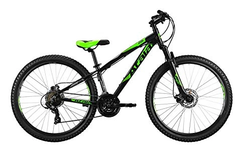 Mountainbike : Atala Mountain Bike Race PRO Neues Modell 2020, 24 Zoll HD, Einheitsgröße 33 (140-165 cm), Farbe Schwarz - Grün