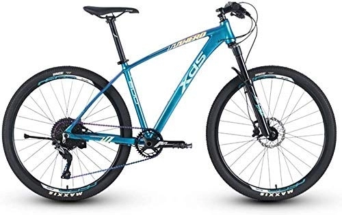 Mountainbike : AYHa Aluminium 11 Speed ​​Mountain Bike, 27, 5 Zoll große Räder Hardtail Mountainbike, Mens Mountain Trail Bike, verstellbarer Sitz, 15, 5 Inches, 17 Inches