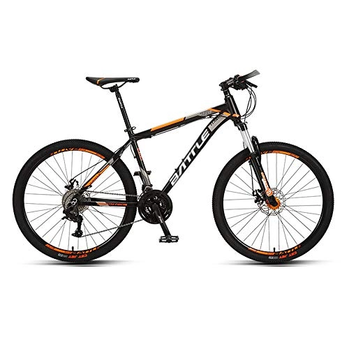 Mountainbike : Cross-Country-Bike, Rennrad, 26-Zoll-Reifen, 27-Gang-Rahmen aus Aluminiumlegierung, Line-Disc-Bremsrad, Geeignet FüR Erwachsene / A
