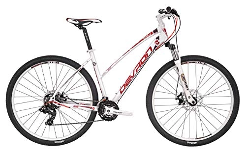 Mountainbike : Devron Riddle LH0, 9 29 Zoll 39 cm Frau 21G Scheibenbremse Weiß