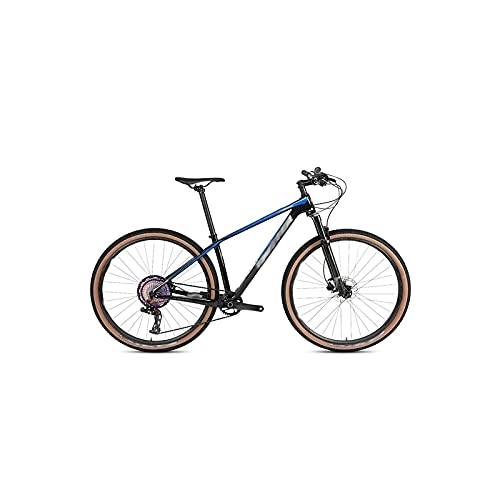 Mountainbike : Fahrräder für Erwachsene 2.0 Carbon Fiber Off-Road Mountain Bike Speed 29 Zoll Mountain Bike Carbon Bicycle Carbon Bike Frame Bike (Color : D, Size : 29x17inch)