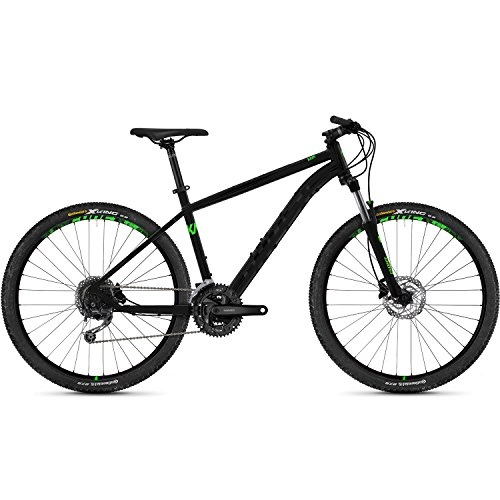 Mountainbike : Ghost Kato 4.7 AL 27, 5" night black / neon green Rahmenhöhe XS | 38cm 2018 MTB Hardtail
